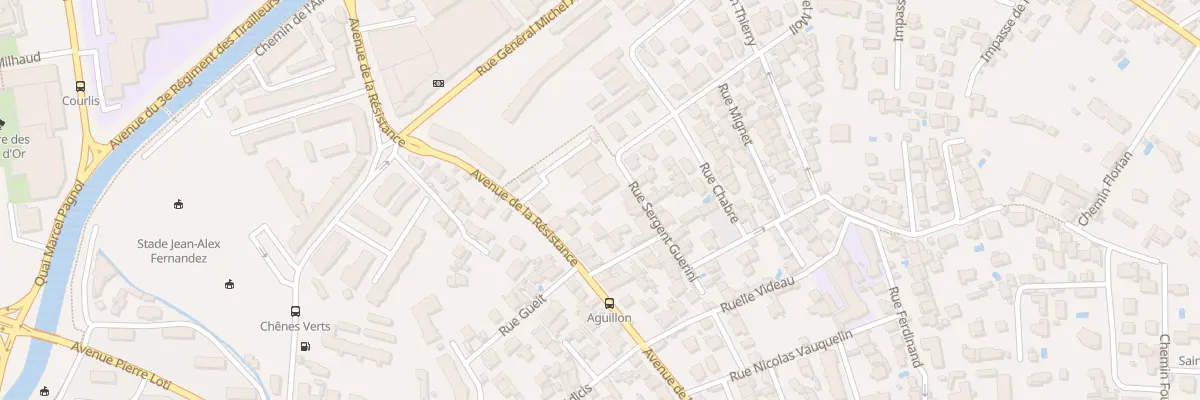 Plan du 271 Av de la Résistance à Toulon