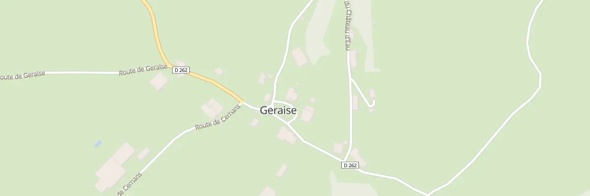 Plan du 3 Pl de la Mairie à Geraise