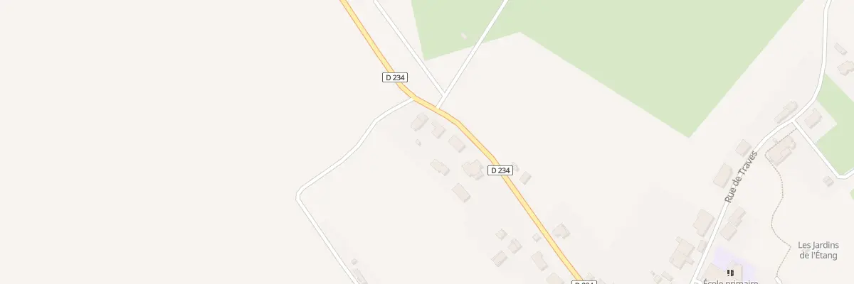 Plan du 25 Che de Lisey à Noidans-le-Ferroux