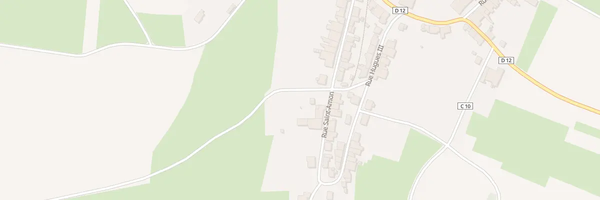 Plan du 26 Rue Saint Amon à Favières