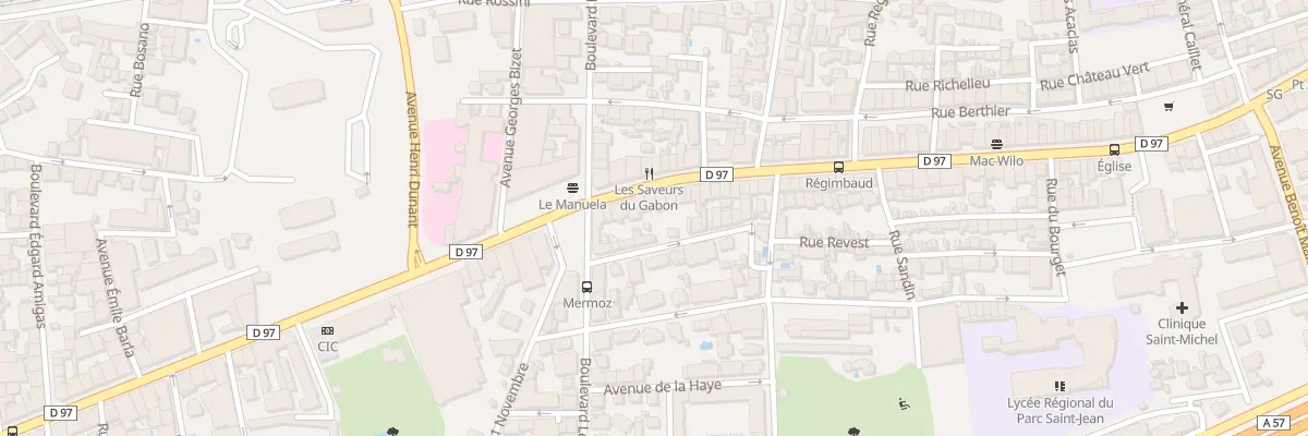 Plan du 46 Bd Maréchal Joffre à Toulon