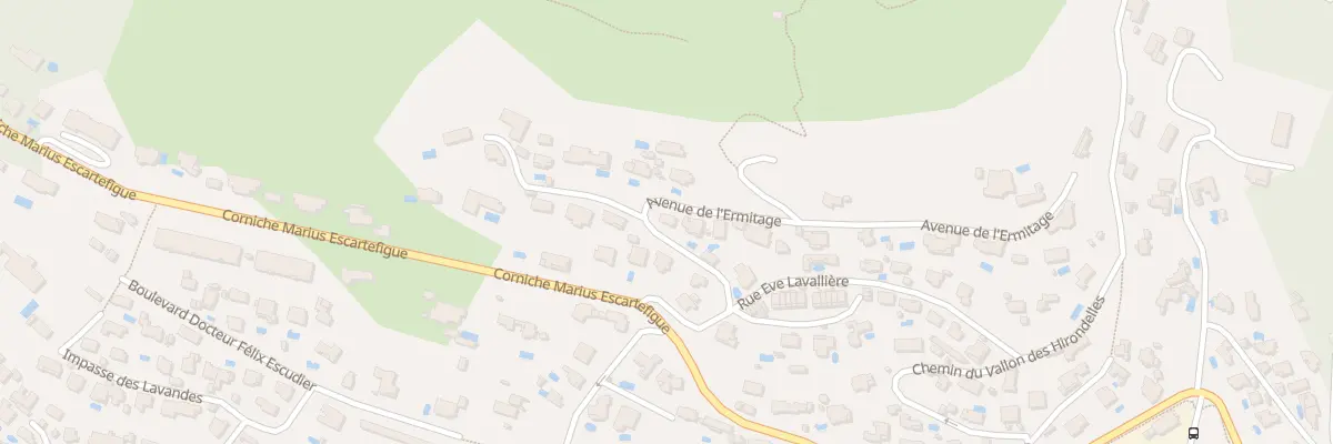 Plan du 178 Av de l’Ermitage à Toulon