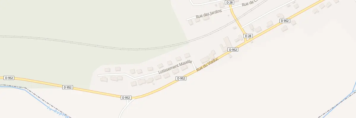 Plan du 4 Lot Maselle à Waville