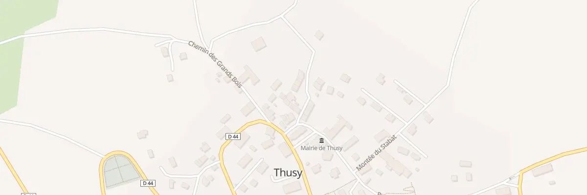 Plan du 57 Mte des Devins à Thusy