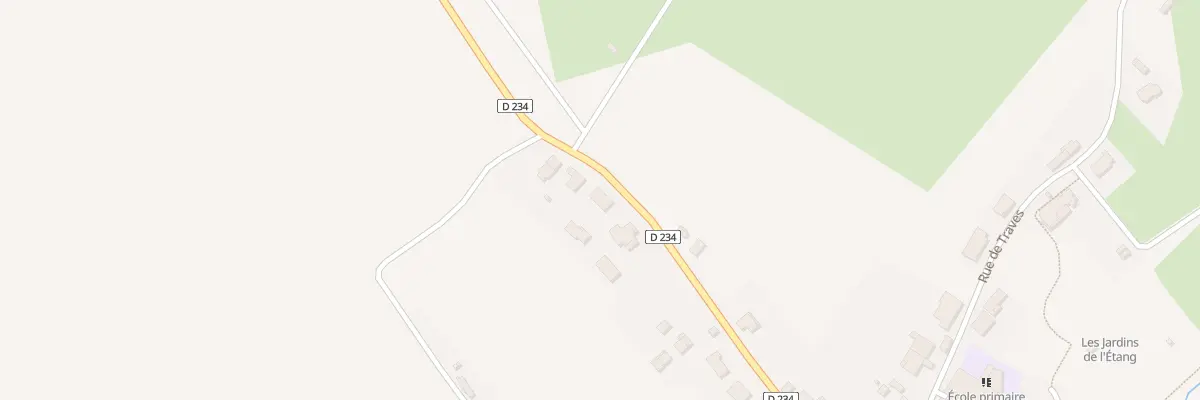 Plan du 21 Che de Lisey à Noidans-le-Ferroux