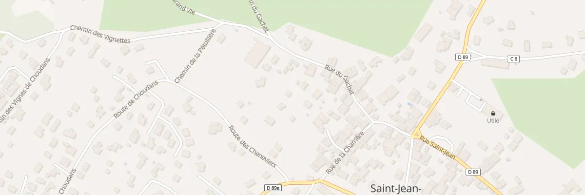 Plan du 207 Rue du Gachet à Saint-Jean-de-Gonville