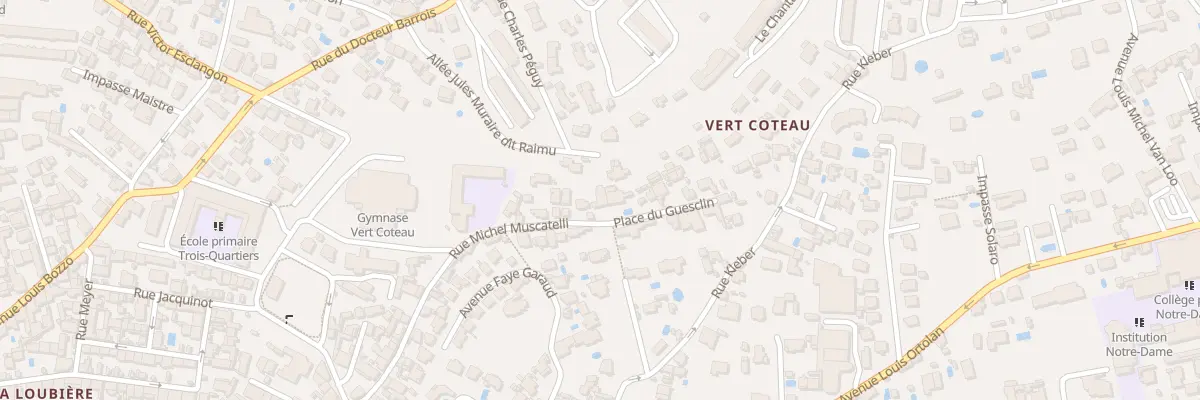 Plan du 26 Rue Michel Muscatelli à Toulon