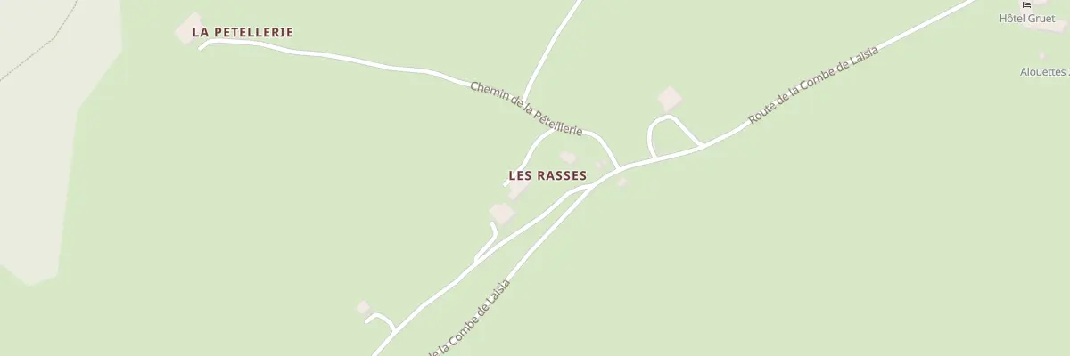 Plan du 5318 Le Manon à Septmoncel les Molunes