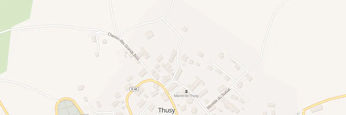 Plan du 89 Mte des Devins à Thusy