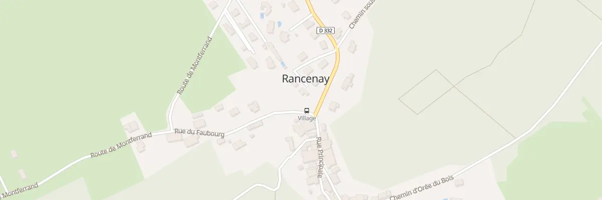 Plan du 3D Rue de Lavaux à Rancenay