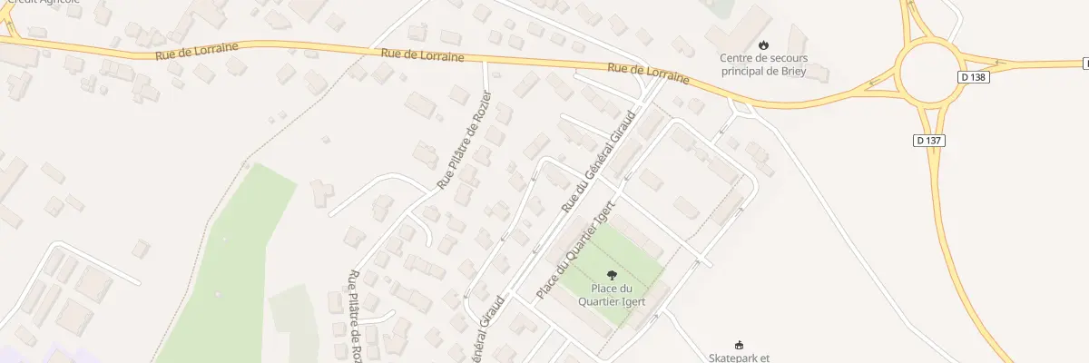 Plan du 13 Rue Gen Giraud à Val de Briey