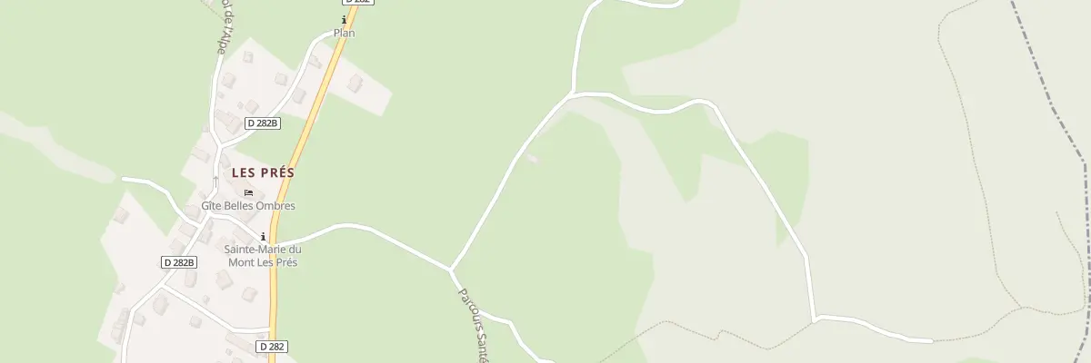 Plan du 5341 Les Courbassières à Sainte-Marie-du-Mont
