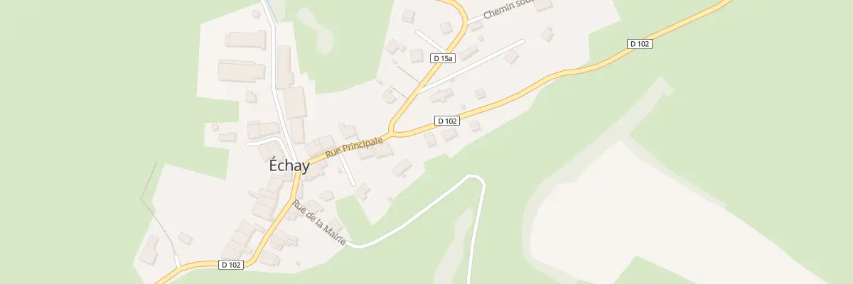 Plan du 3 Rue Principale à Échay