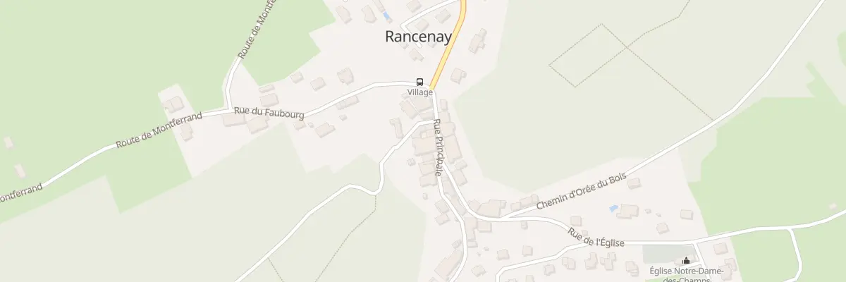 Plan du 4 Rue Principale à Rancenay
