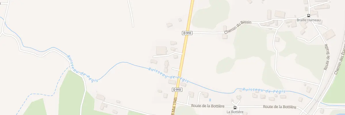 Plan du 1931 Rue du Huit Mai 1945 à Entrelacs