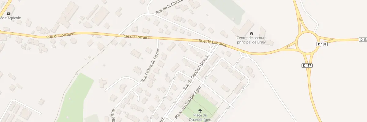 Plan du 10 Rue Gen Giraud à Val de Briey