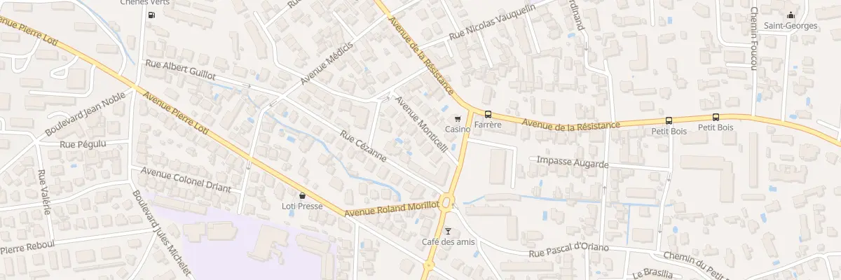 Plan du 7 Av Monticelli à Toulon