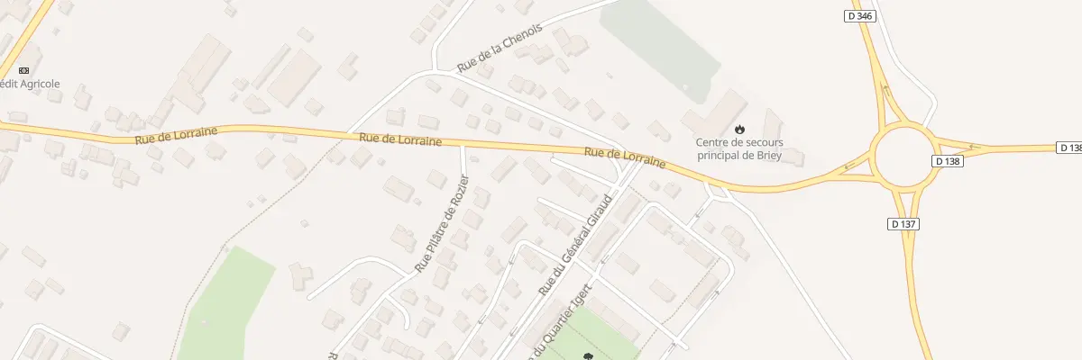 Plan du 4 Rue Gen Giraud à Val de Briey