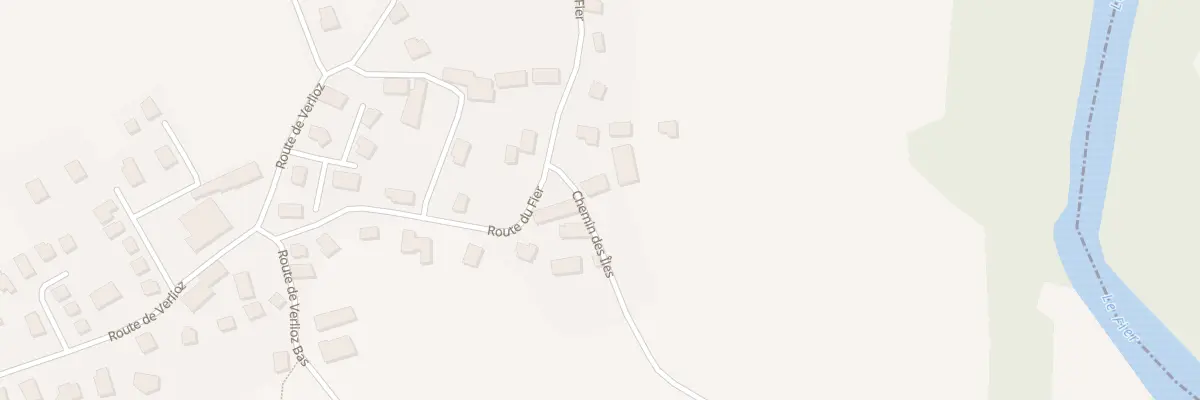Plan de Sous Conduit à Vallières-sur-Fier