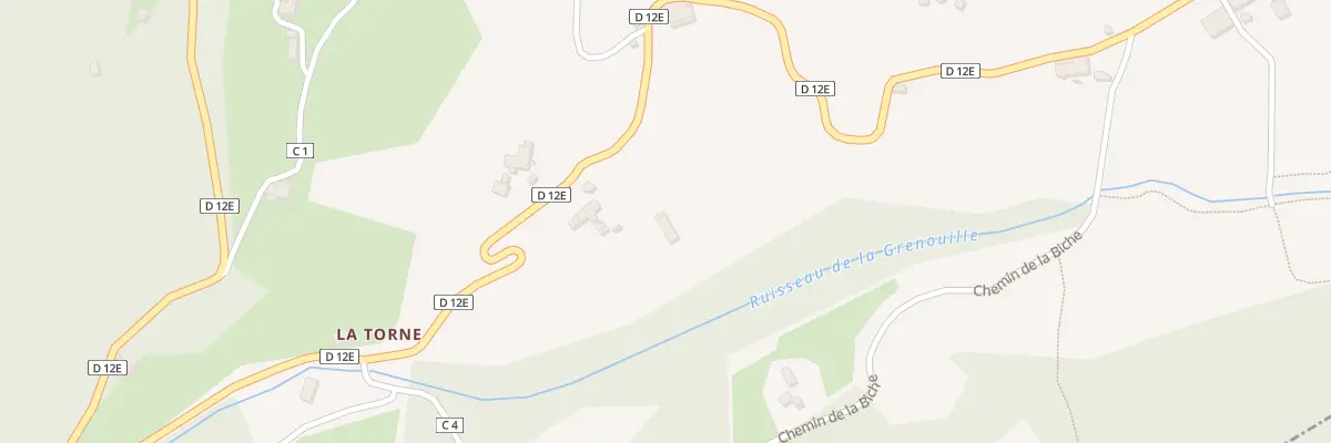 Plan du 2269 Rte du Col du Granier à Apremont