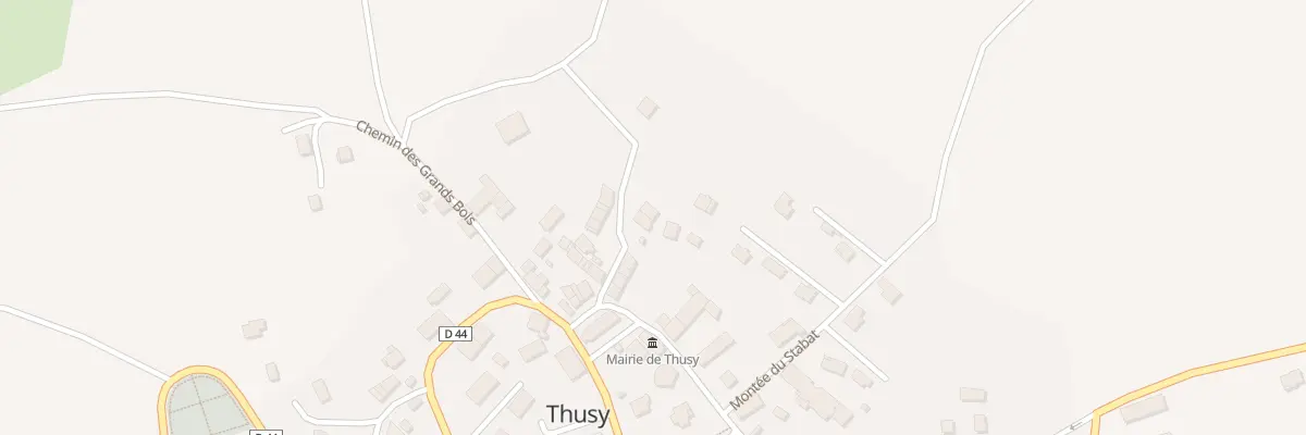 Plan du 78 Mte des Devins à Thusy