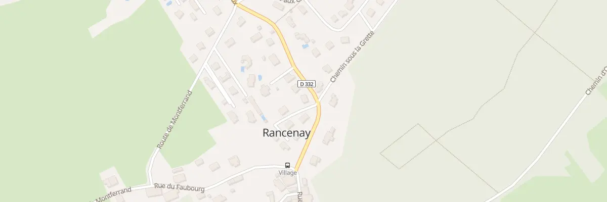 Plan du 5 Rue de Lavaux à Rancenay