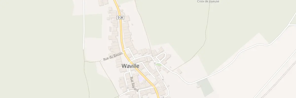 Plan du 8 Rue de l’Eglise à Waville