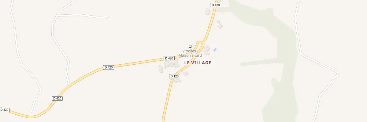 Plan du 5152F Le Village à Vitrolles