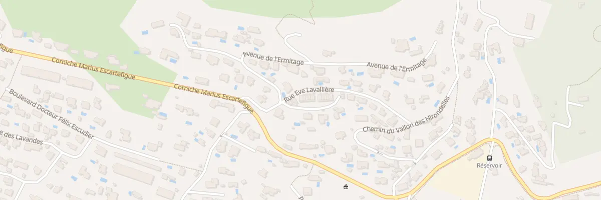 Plan du 36 Bd Eve Lavalliere à Toulon