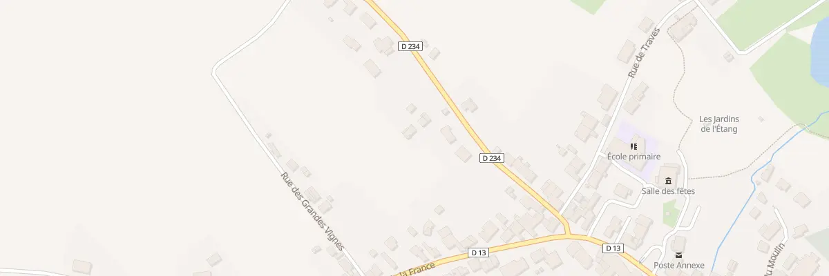 Plan du 15 Che de Lisey à Noidans-le-Ferroux