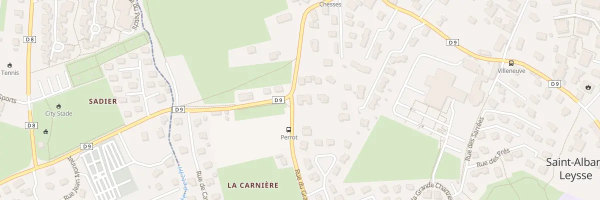 Plan du 1032 Rue du Granier à Saint-Alban-Leysse