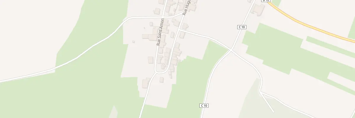 Plan du 29 Rue Hugues III à Favières