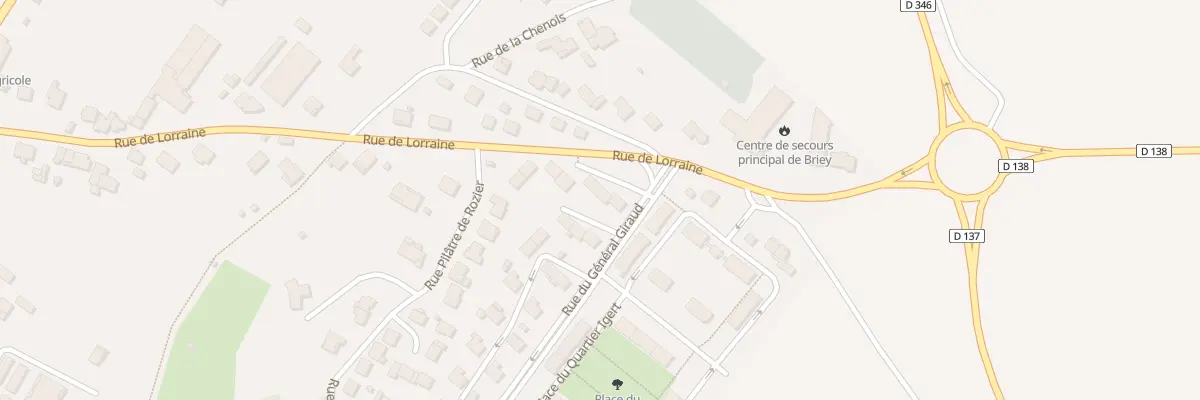 Plan du 2 Rue Gen Giraud à Val de Briey