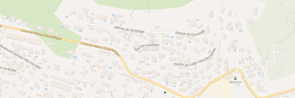 Plan du 52 Bd Eve Lavalliere à Toulon