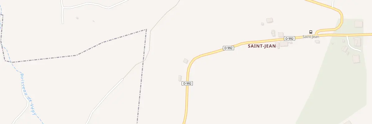 Plan du 489 Rte de Saint-Julien à Chaumont