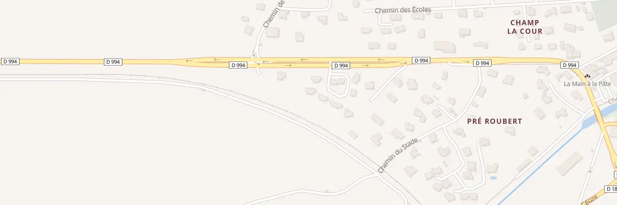 Plan du 5771 Les Tournillons à La Roche-des-Arnauds