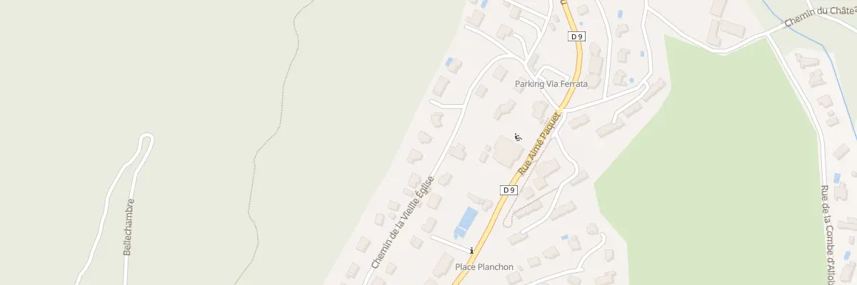 Plan du 228 Che de la Vieille Eglise à Saint-Vincent-de-Mercuze