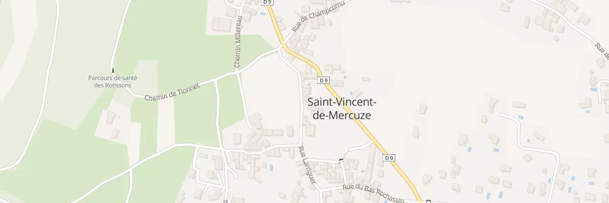 Plan du 117 Rue Larriguet à Saint-Vincent-de-Mercuze
