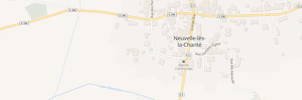 Plan du 1 Bretelle des Puits à Neuvelle-lès-la-Charité