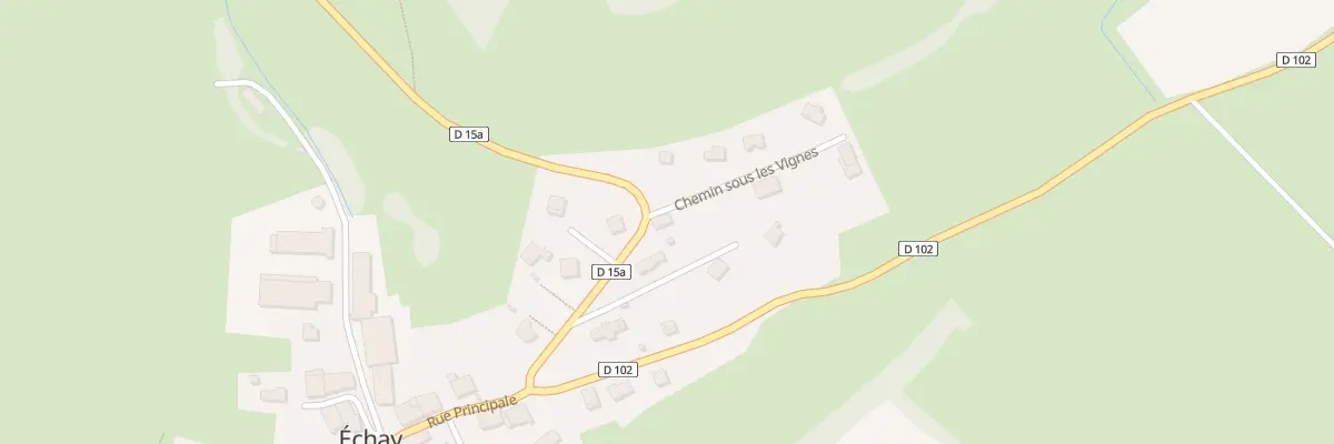 Plan du 12 Rte de Quingey à Échay
