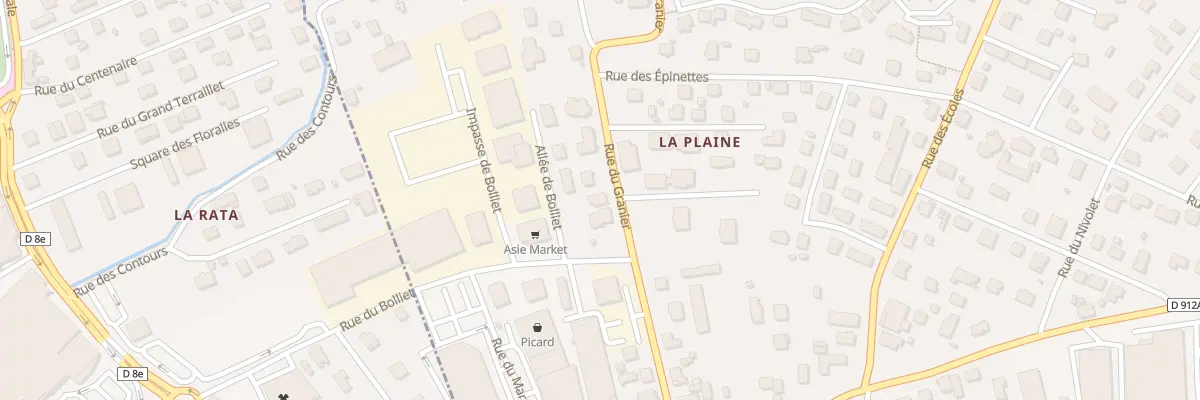 Plan du 245 Rue du Granier à Saint-Alban-Leysse