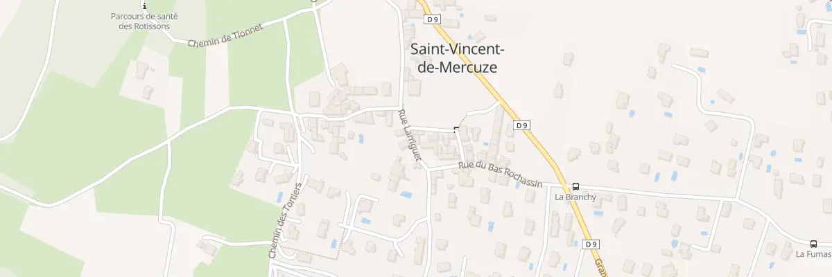 Plan du 217 Rue Larriguet à Saint-Vincent-de-Mercuze