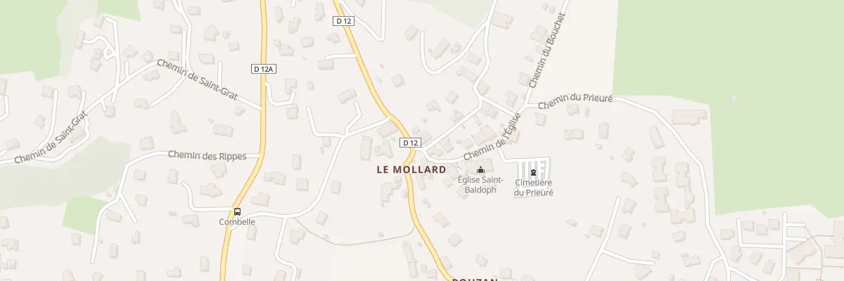 Plan du 3 Che des Châtaigniers à Saint-Baldoph