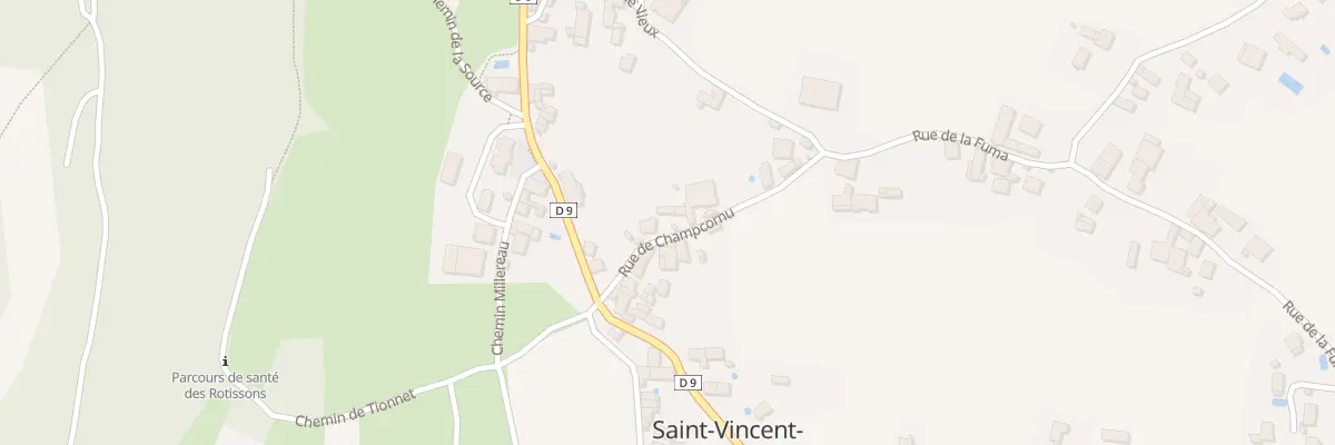 Plan du 67 Rue de Champcornu à Saint-Vincent-de-Mercuze