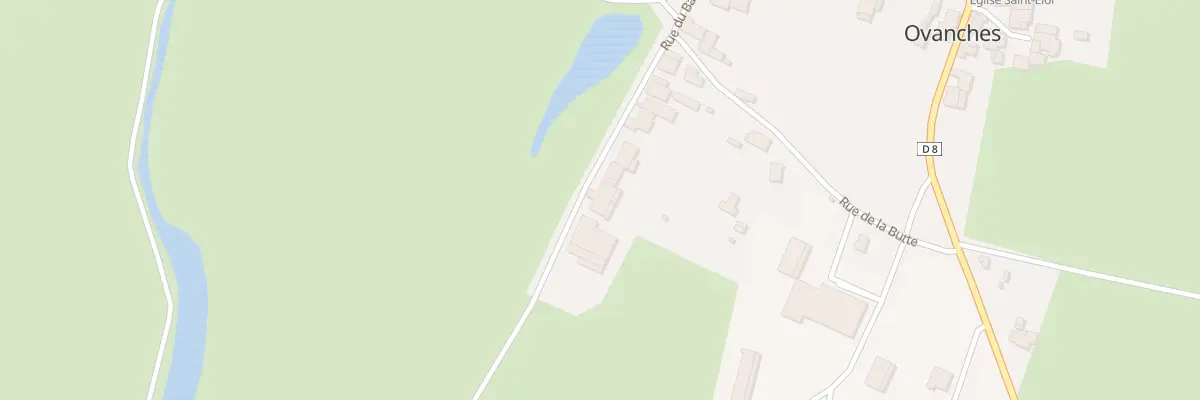 Plan du 17 Rue du Bançon à Ovanches