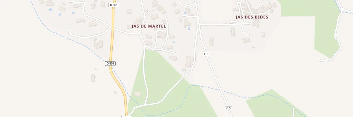 Plan du 7128 Le Jas de Martel à Châteauneuf-Val-Saint-Donat