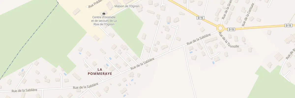 Plan du 14 Rue de la Sablière à Boulot