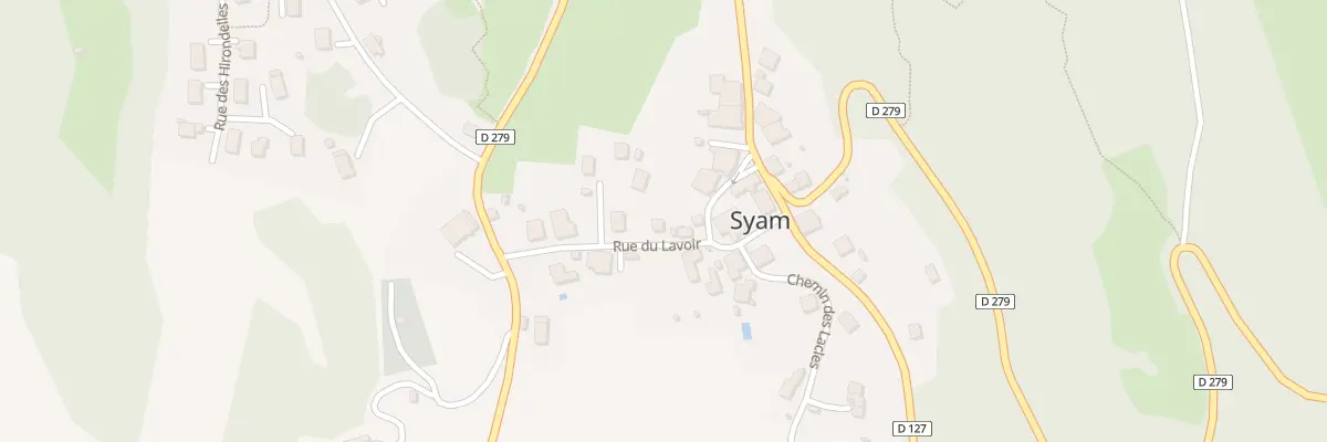 Plan du 90 Rue du Lavoir à Syam