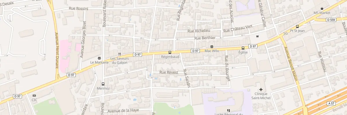 Plan du 210 Bd Marechal Joffre à Toulon
