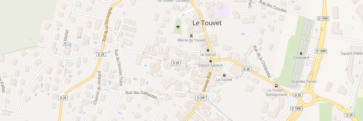 Plan du 68B Rue de la Charrière au Touvet